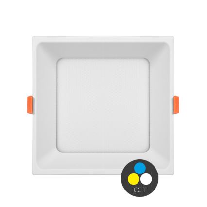 Foco de encastrar LED TONY LED/12W/230V 3000/4000/6500K 12x12 cm branco