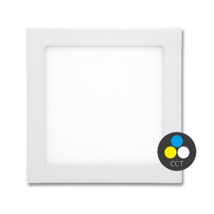 Foco de encastrar LED para casa de banho  RAFA LED/12W/230V 3000/4000/6000K 17x17 cm IP44 branco