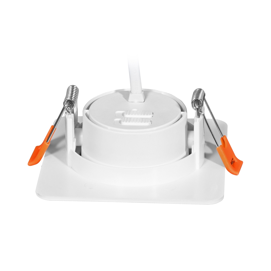Foco de encastrar LED com regulação KENT LED/3/5/7W/230V 3000/4000/6000K 9x9 cm branco