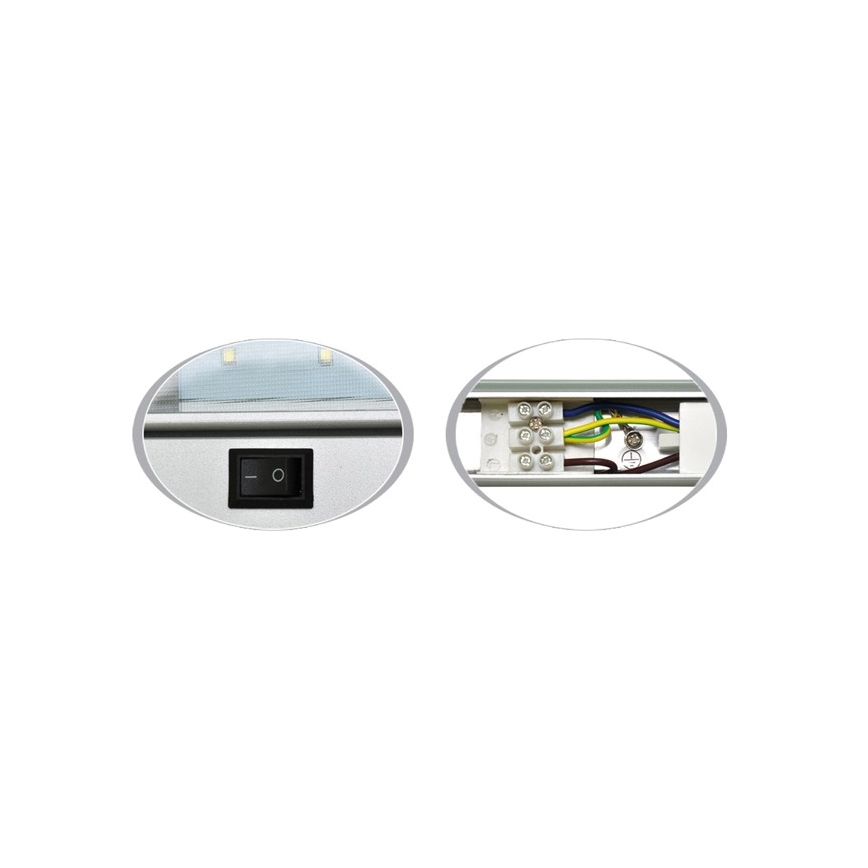 Iluminação do interior de armário de cozinha LED GANYS LED/10W/230V