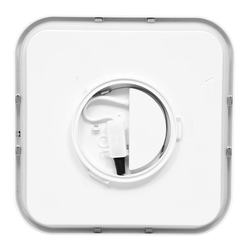 Iluminação de teto para casa de banho LED LUKY LED/12W/230V 4000K 25x25 cm IP44 branco