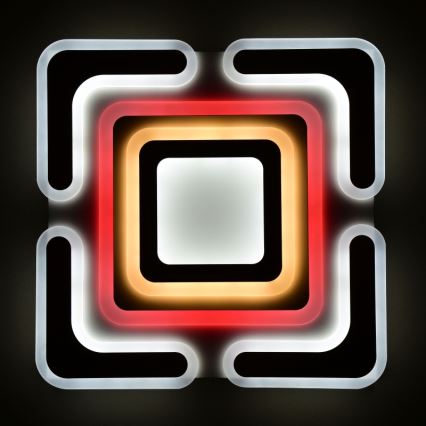 Iluminação de teto LED com regulação TIPO LED/120W/230V 2700-6500K multicolor + controlo remoto