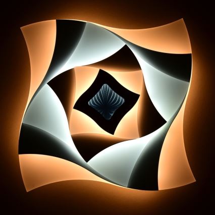 Iluminação de teto LED com regulação INDI LED/70W/230V 2700-6500K multicolor + controlo remoto