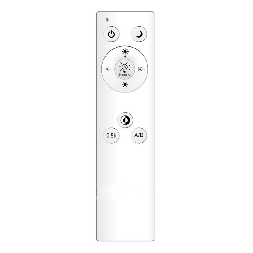Iluminação LED com regulação DONUT LED/80W/230V 3000-6500K redonda