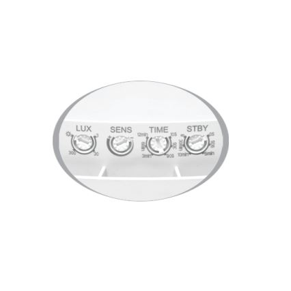 Luz de teto de exterior LED com sensor MOVA LED/16W/230V IP54