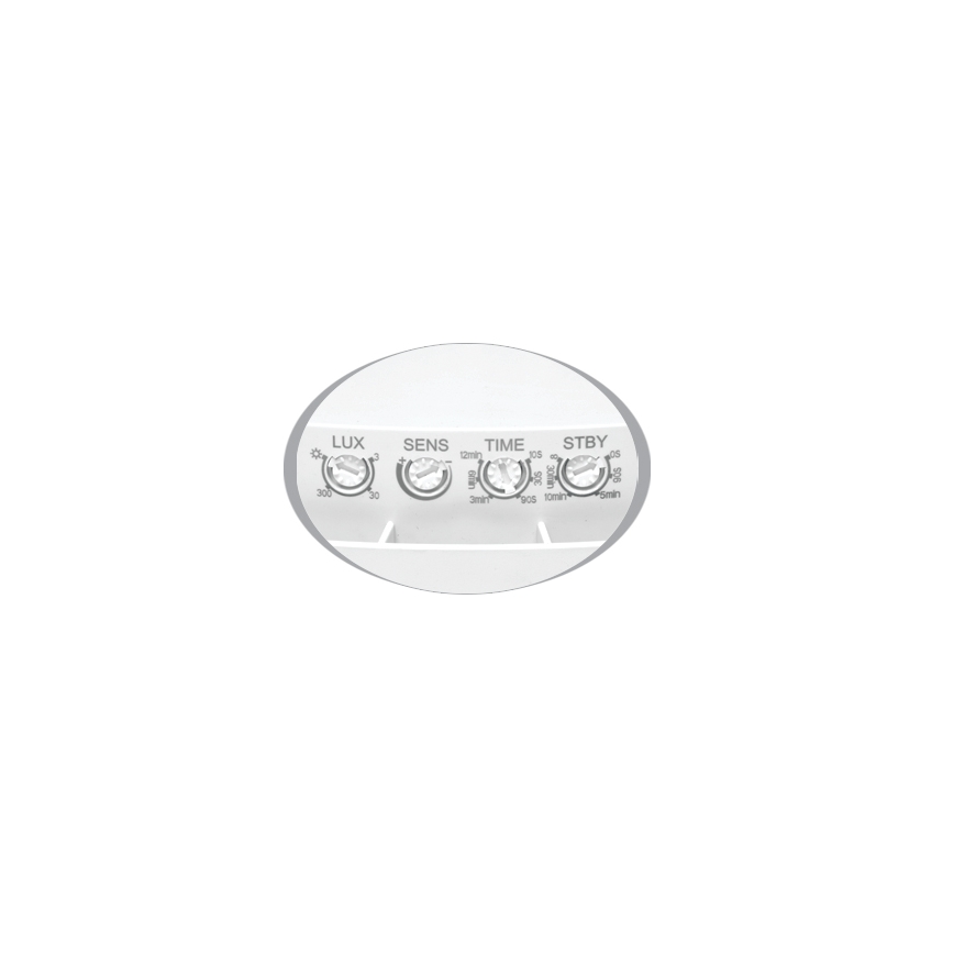 Luz de teto de exterior LED com sensor MOVA LED/16W/230V IP54