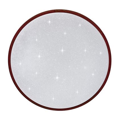 Iluminação de teto LED com regulação LENA LED/24W/230V 3000-6500K carvalho + comando