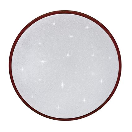 Iluminação de teto LED com regulação LENA LED/60W/230V 3000-6500K carvalho + comando