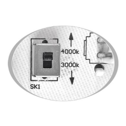 Iluminação de teto exterior LED MARTIN LED/15W/230V 3000/4000K diâmetro 30 cm IP65 branco