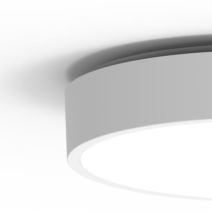 Iluminação de teto exterior LED com sensor MARTIN LED/15W/230V 3000/4000K diâmetro 30 cm IP65 branco
