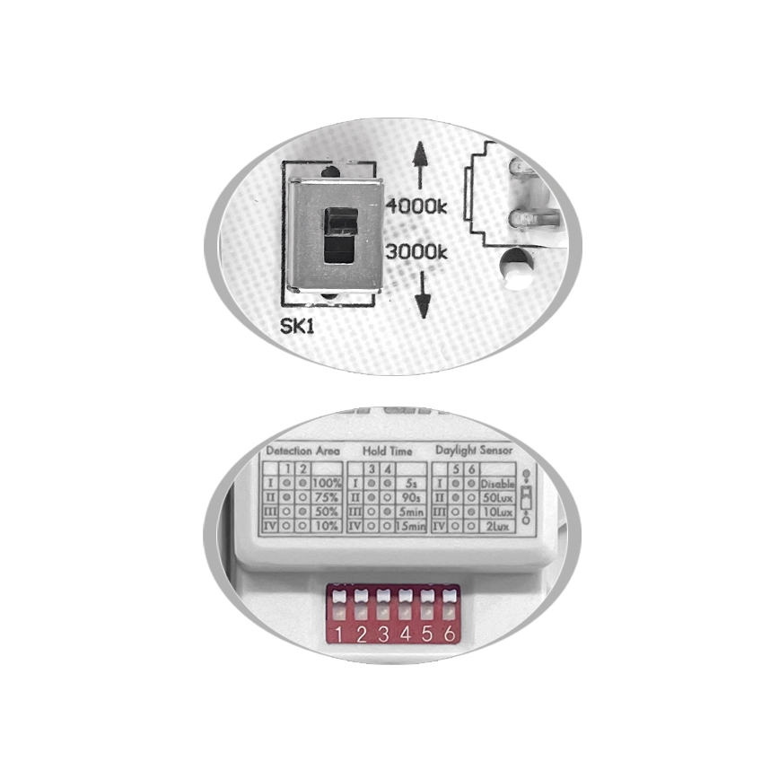 Iluminação de teto exterior LED com sensor MARTIN LED/15W/230V 3000/4000K diâmetro 30 cm IP65 branco