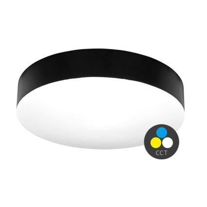 Iluminação de teto para casa de banho LED MAKARON LED/36W/230V 3000/4000/6000K diâmetro 40 cm IP44 preto
