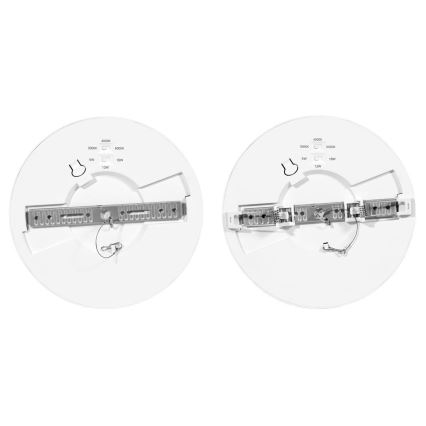 Foco de encastrar LED com regulação com sensor LEXA LED/6/12/18W/230V 3000/4000/6000K diâmetro 22,5 cm branco