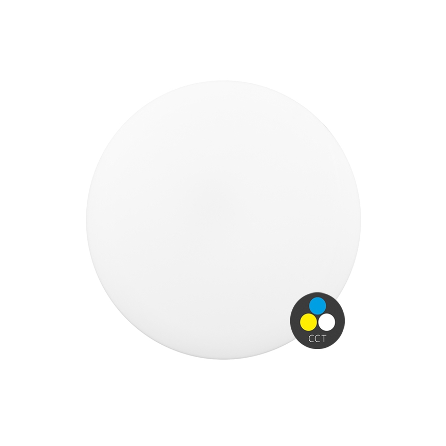 Iluminação de teto para casa de banho LED DISK LED/12W/230V 3000/4000/6500K diâmetro 23 cm IP44 branco