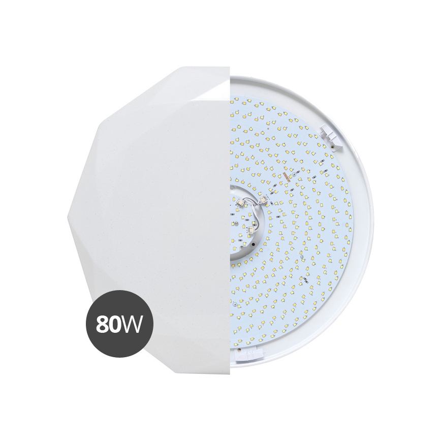 Iluminação LED com regulação DIAMANT LED/80W/230V + controlo remoto