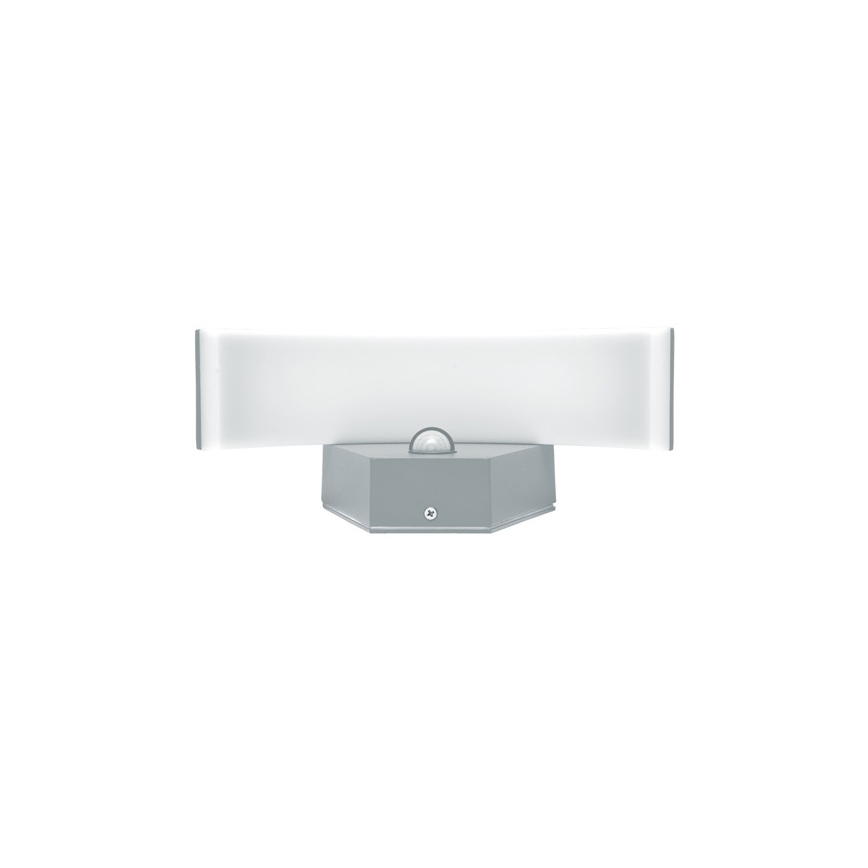 Luz de parede LED de exterior com sensor STYL LED/8W/230V IP44