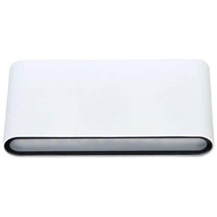 Iluminação de parede exterior LED BRICK 2xLED/6W/230V 3000/4000/6500K IP65 branco