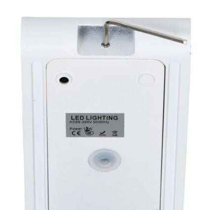 Iluminação de parede exterior LED BRICK 2xLED/6W/230V 3000/4000/6500K IP65 branco
