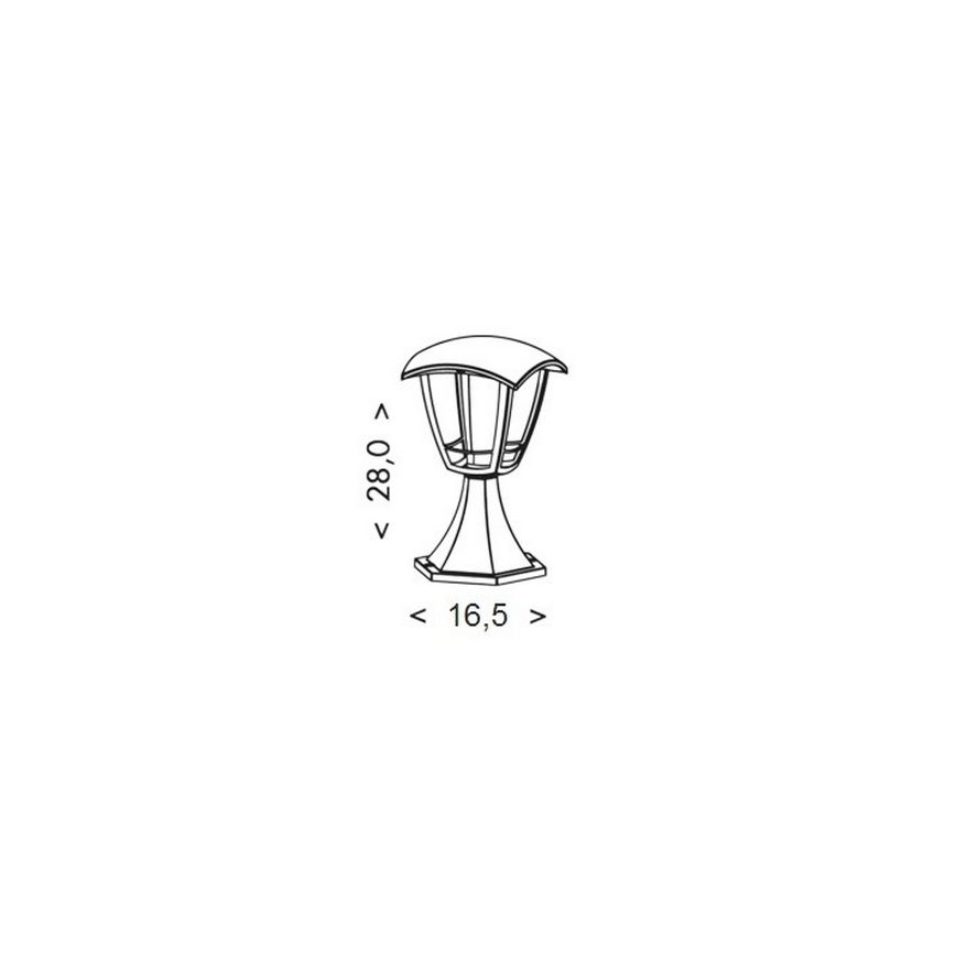 Candeeiro exterior LED VERONA LED/8W/230V IP44