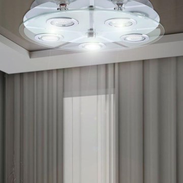 EGLO 13552 - Luz de teto LED CABO 5xGU10/3W/230V