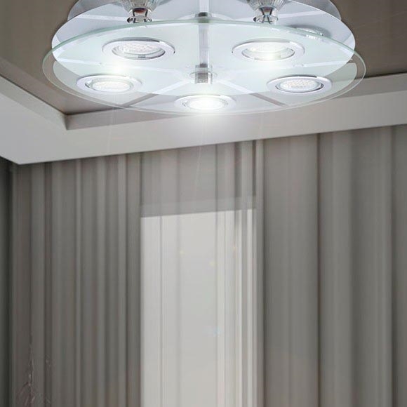 EGLO 13552 - Luz de teto LED CABO 5xGU10/3W/230V