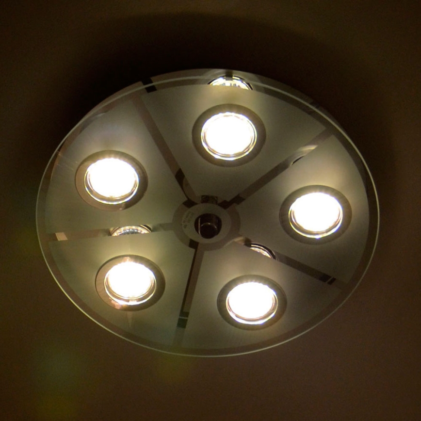EGLO 13552 - Luz de teto LED CABO 5xGU10/3W/230V