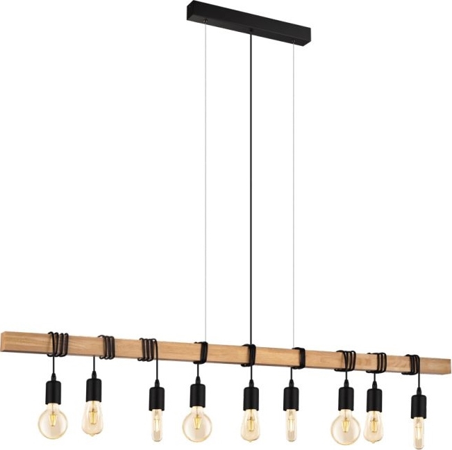 Eglo 182429 - Lustre pendente com cabo TOWNSHEND 9xE27/60W/230V