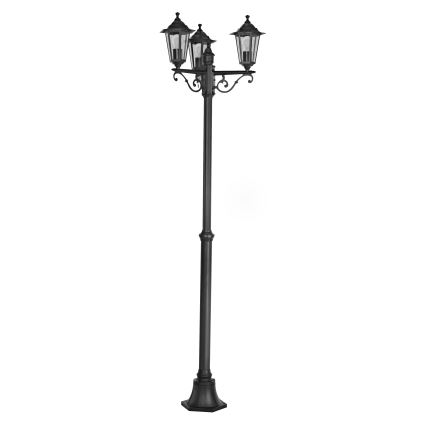 EGLO - Candeeiro de exterior 4 3xE27/60W/230V IP44