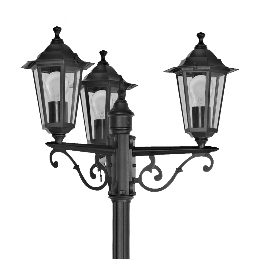 EGLO - Candeeiro de exterior 4 3xE27/60W/230V IP44