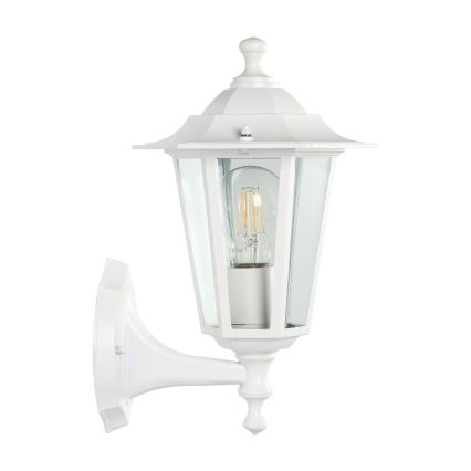 EGLO - Luz de parede de exterior 5 1xE27/60W branco
