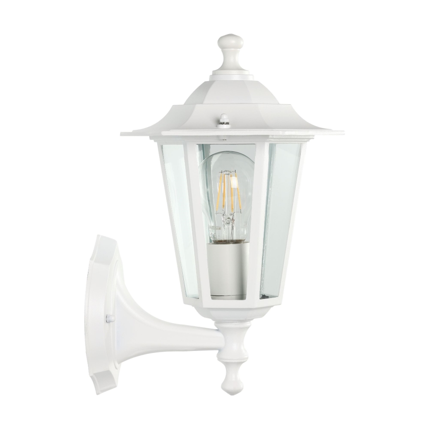 EGLO - Luz de parede de exterior 5 1xE27/60W branco
