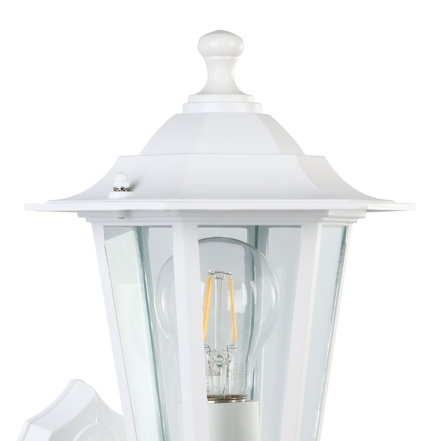EGLO - Luz de parede de exterior 5 1xE27/60W branco