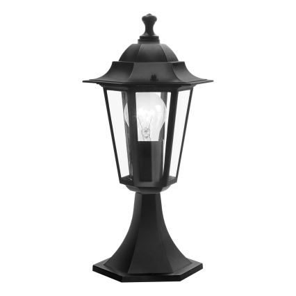 EGLO - Candeeiro exterior 4 1xE27/60W preto IP44