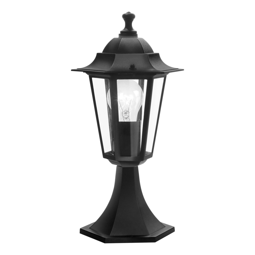 EGLO - Candeeiro exterior 4 1xE27/60W preto IP44