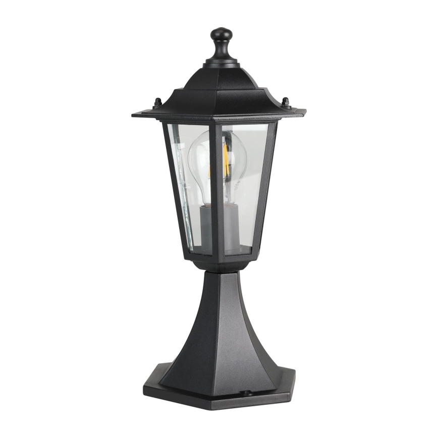 EGLO - Candeeiro exterior 4 1xE27/60W preto IP44