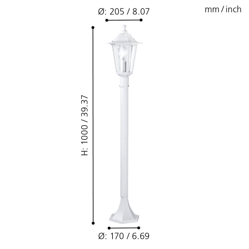 EGLO - Luz de exterior 5 1xE27/60W