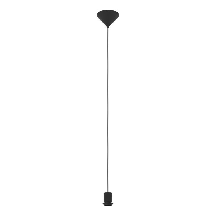 Eglo 300167 - Cabo de alimentação CURITIBA 1xE27/40W/230V preto