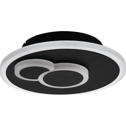 Eglo - Iluminação de teto LED LED/7,8W/230V d. 20 cm preto