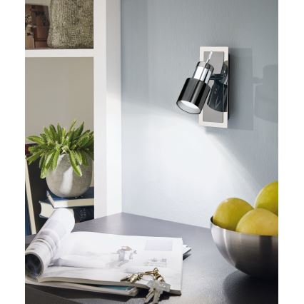 Eglo - Foco LED 1 1xGU10/5W/230V preto antigo