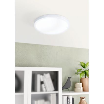 Eglo - Iluminação de teto de casa de banho LED LED/20,5W/230V IP44 branca
