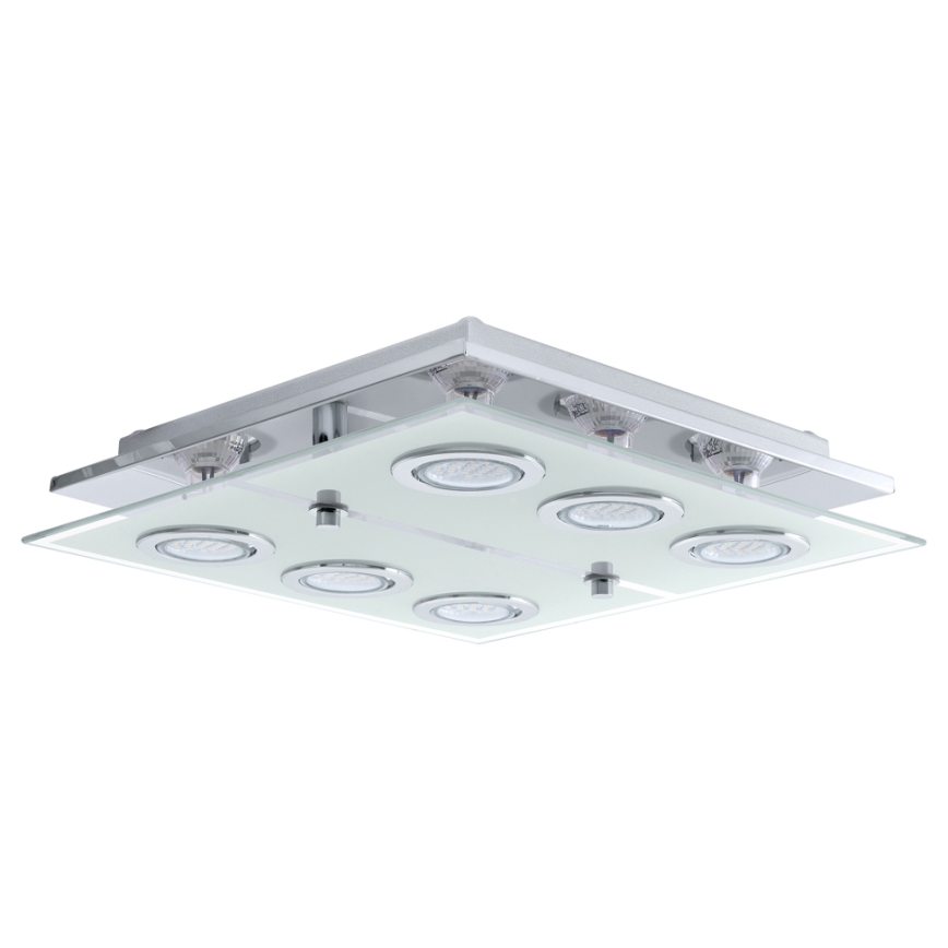 EGLO - Iluminação de teto LED 6xGU10/3W/230V