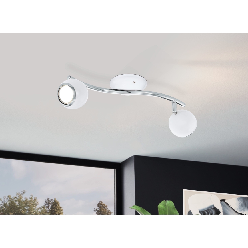 EGLO - Foco LED 2xGU10/3W LED