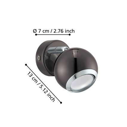 Eglo - Foco LED 1xGU10/3W/230V