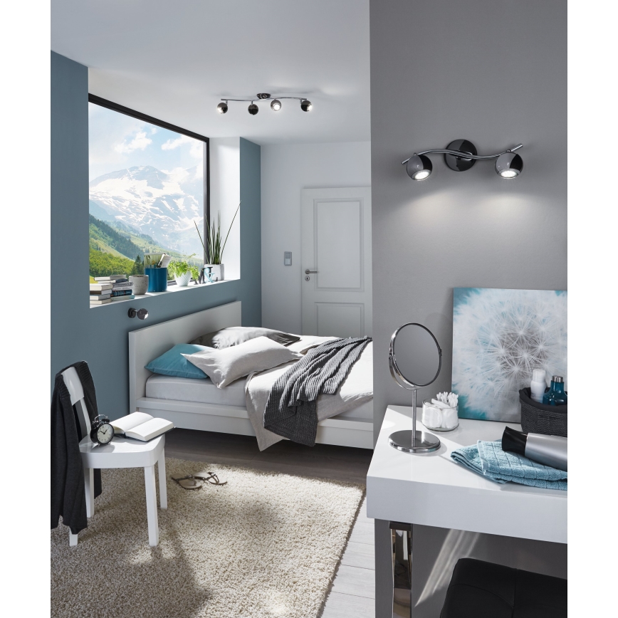 Eglo - Luminária de LED embutida 1xGU10/3W/230V