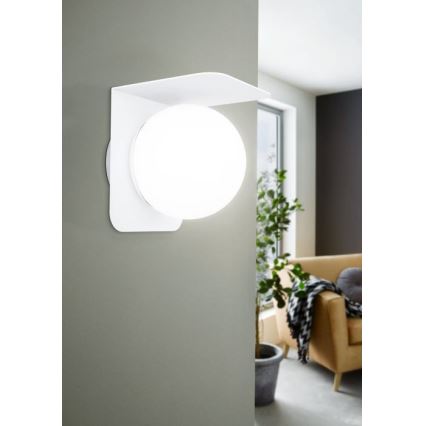Eglo 31052 - LED RGBW Iluminação exterior com regulação CORRIENTES 1xE27/9W/230V IP44 branco