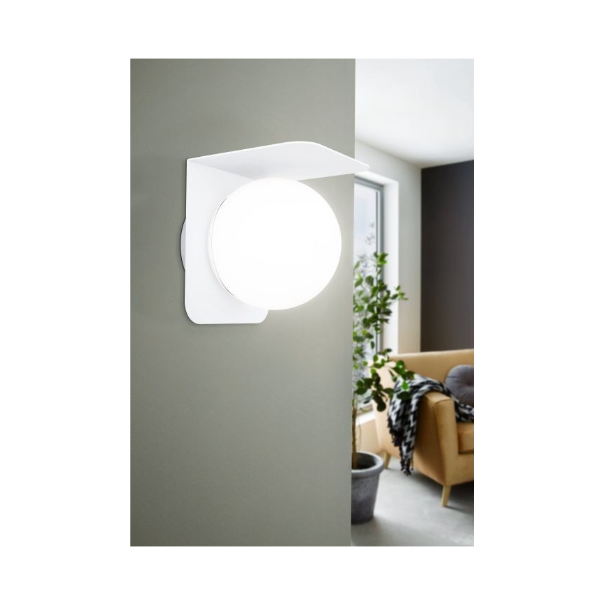Eglo 31052 - LED RGBW Iluminação exterior com regulação CORRIENTES 1xE27/9W/230V IP44 branco