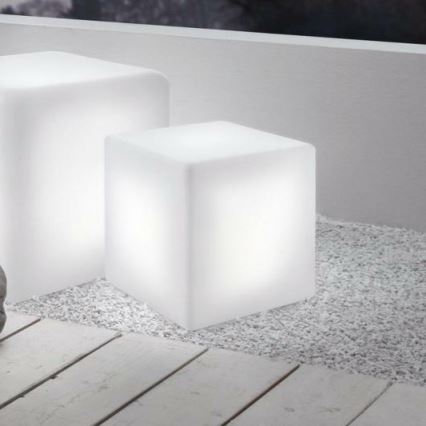 Eglo 31053 - Candeeiro de exterior LED RGBW regulável 1xE27/9W/230V 30 cm IP65