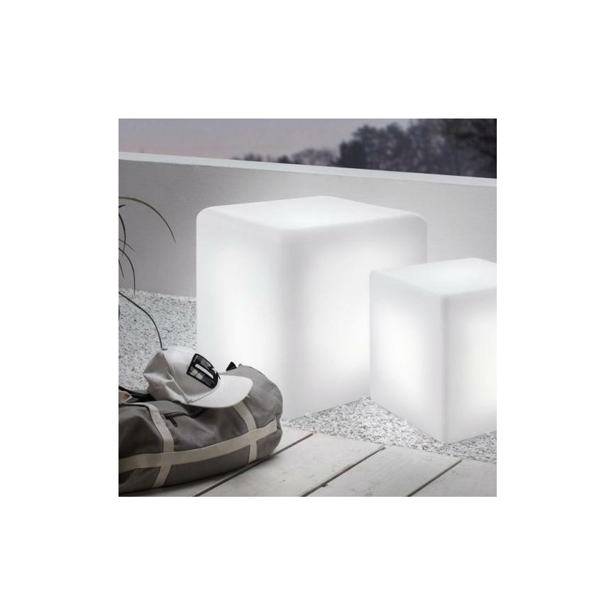 Eglo 31054 - Candeeiro de exterior LED RGBW regulável 1xE27/9W/230V 40 cm IP65