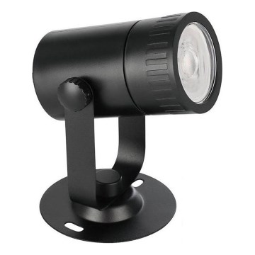 Eglo 31374 - Candeeiro de exterior LED RGBW regulável NEMA-Z 1xGU10/5W/230V 2700-6500K IP65 preto
