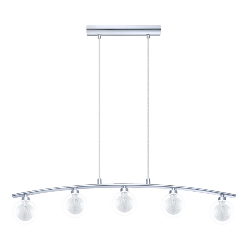 Eglo 31424 - Candelabro num fio ROSARNO 5xG9/33W/230V